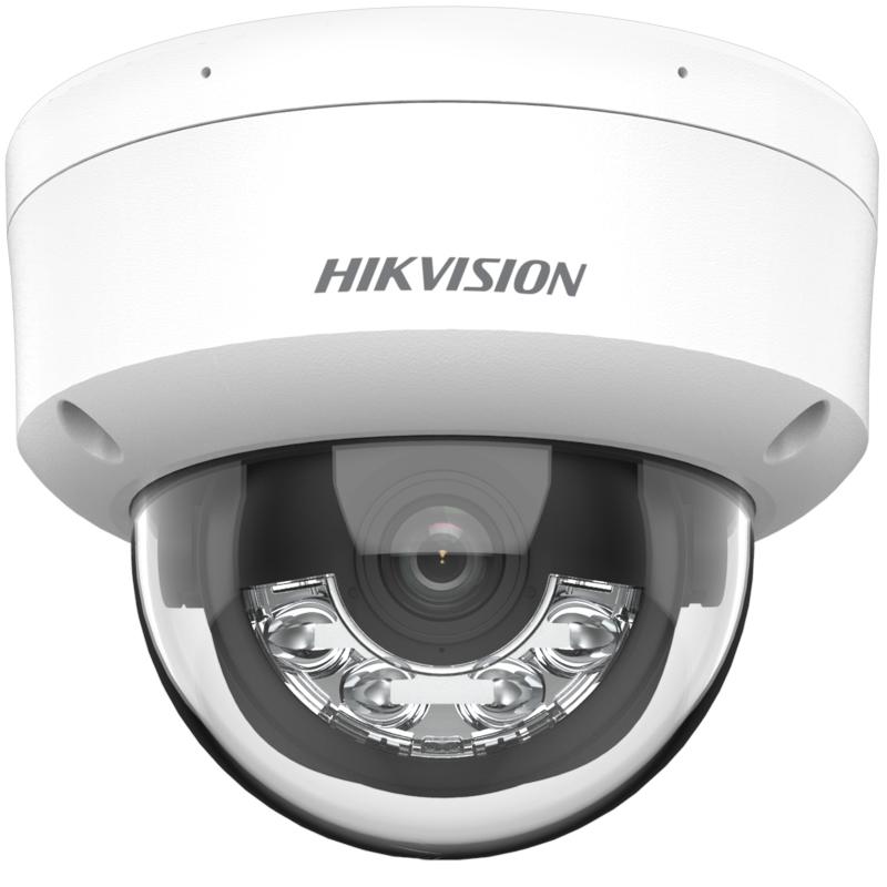 IP camera HIKVISION DS-2CD2163G2-LIS2U(2.8mm)(O-STD)купол,антиванд 6MP,IR 30M,2MIC,MicroSD,AcuSense