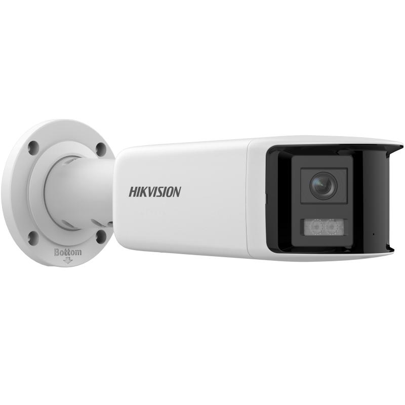IP camera HIKVISION DS-2CD2T87G3P-LIS2UY/SL(2.8mm)панорам,цилин,улич 8MP,IR/LED 60M,2MIC/SP,MicroSD