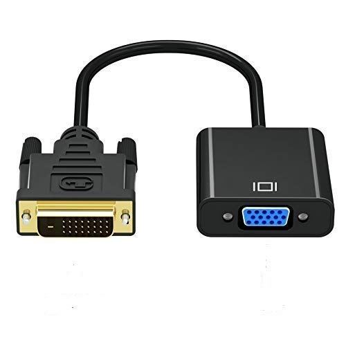.Конвертер-адаптер DVI-D 24+1 Pin Male to VGA 15Pin Female Active Cable Adapter Converter