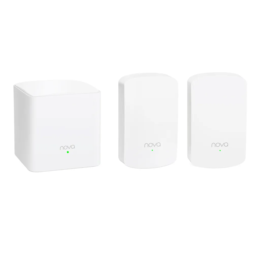 Wireless Mesh Wi-Fi System Tenda NOVA MW5(3-pack) AC1200 867Mbps on 5GHz,300Mbps on 2.4GHz 320м2