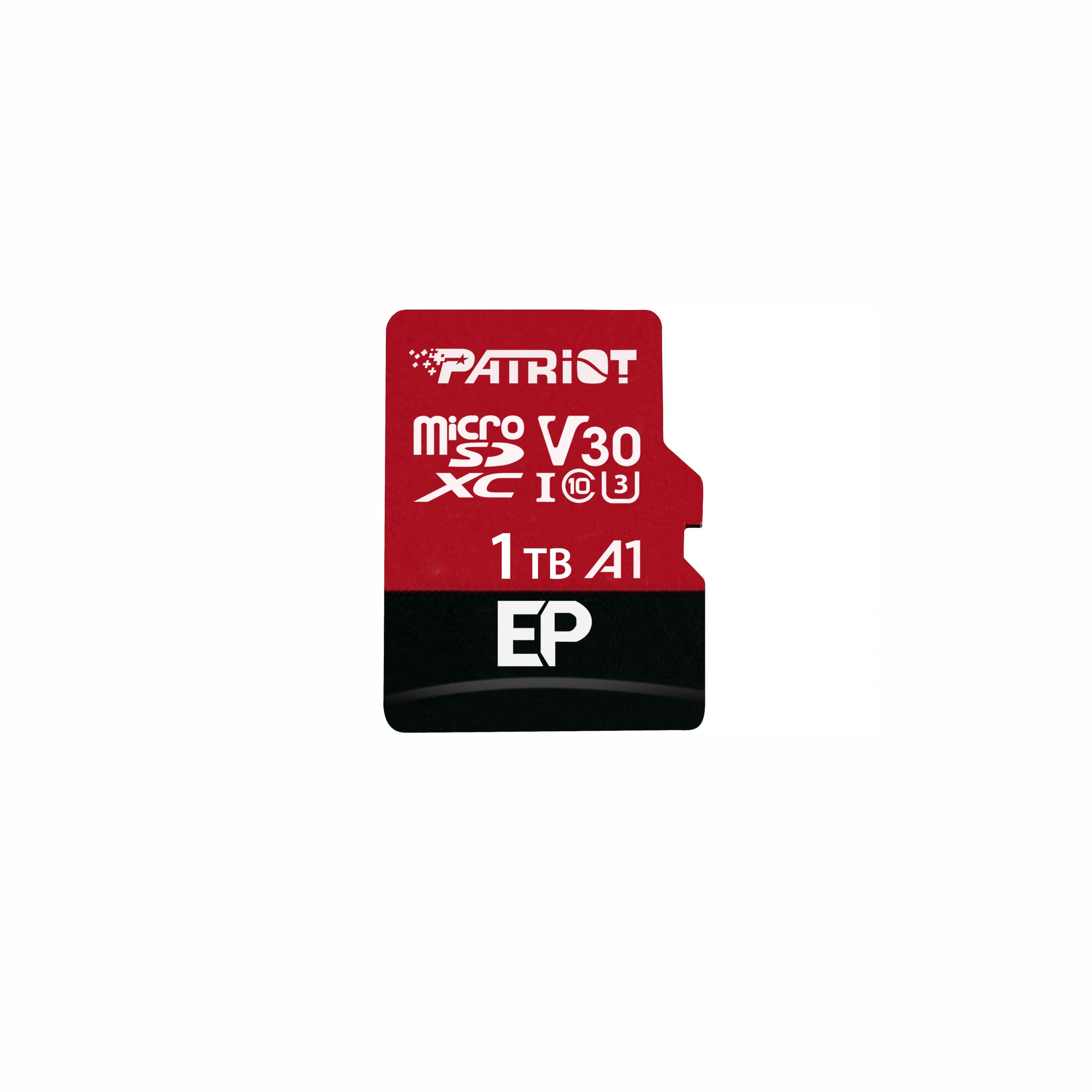 Micro Secure Digital Card (Trans Flash) 1TB HC10 PATRIOT EP SERIES V30 A1 UHS-I 3.0 90MB/s