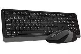 A4TECH FSTYLER FG1010 (FG10+FGK10) MULTIMEDIA SLEEK COMFORT KEYBOARD + MOUSE COMBO SET WIRELESS BLA