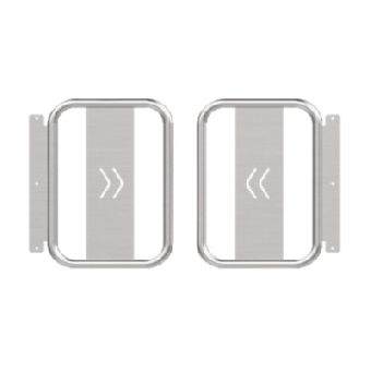 Комплект створок Hikvision DS-KSD24-P650-2pcs 650мм для распашных турникетов