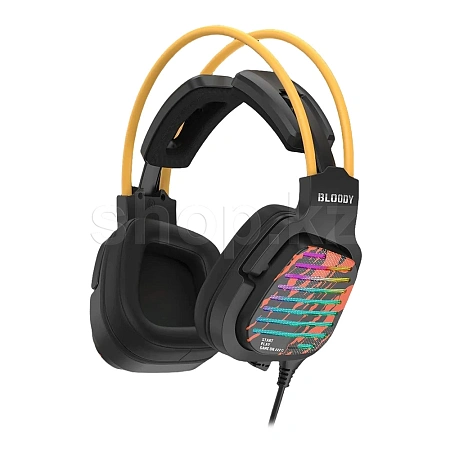 Наушники с микрофоном A4Tech BLOODY G565 RGB Gaming 7.1 USB ENERGY BLACK