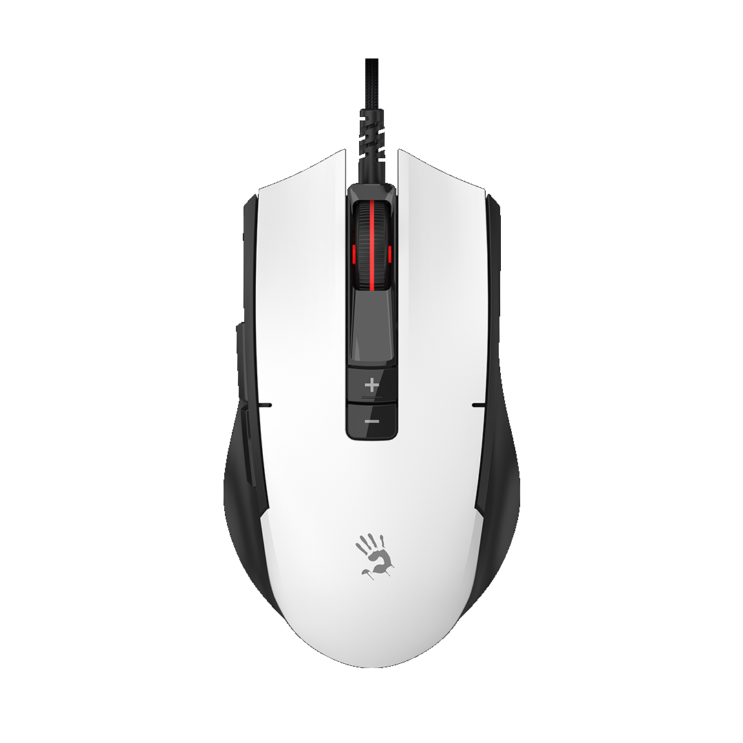 A4TECH BLOODY ES8 ESPORTS RGB MOUSE PANDA WHITE 6000CPI USB