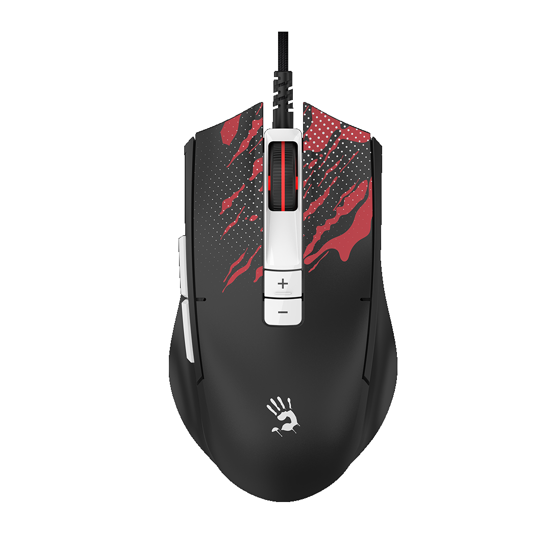A4TECH BLOODY ES8 ESPORTS RGB MOUSE FIRE BLACK 6000CPI USB