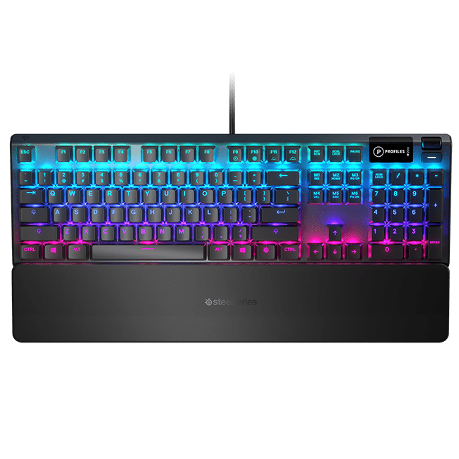 SteelSeries Apex 5 Mechanical Gaming Keyboard RGB Backlight, ENG