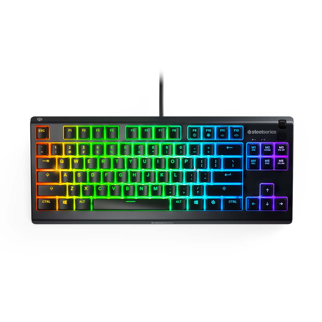 SteelSeries Apex 3 Membran Gaming Keyboard RGB Backlight ENG
