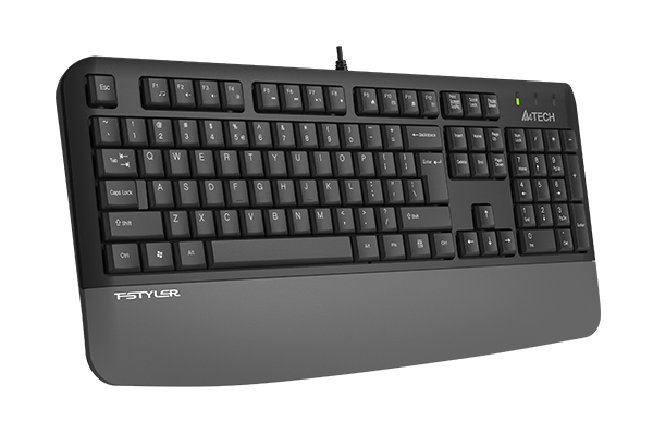A4TECH FSTYLER FK20 MULTIMEDIA KEYBOARD USB BLACK US+RUSSIAN