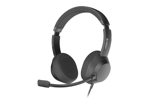 Наушники с микрофоном A4Tech FSTYLER FH150U USB BLACK