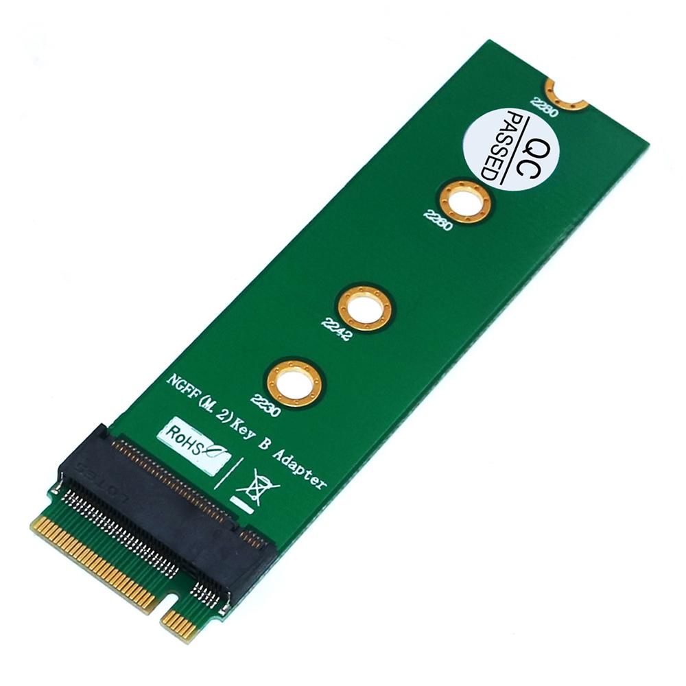 Адаптер для SSD 2242/2230 до 2280 зеленый