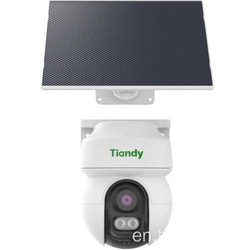 IP camera TIANDY TC-H343K 8DA-4 4mm 4G улич,поворот,4MP,IR/LED 30/15M,micSD,MIC/SP солн.пан