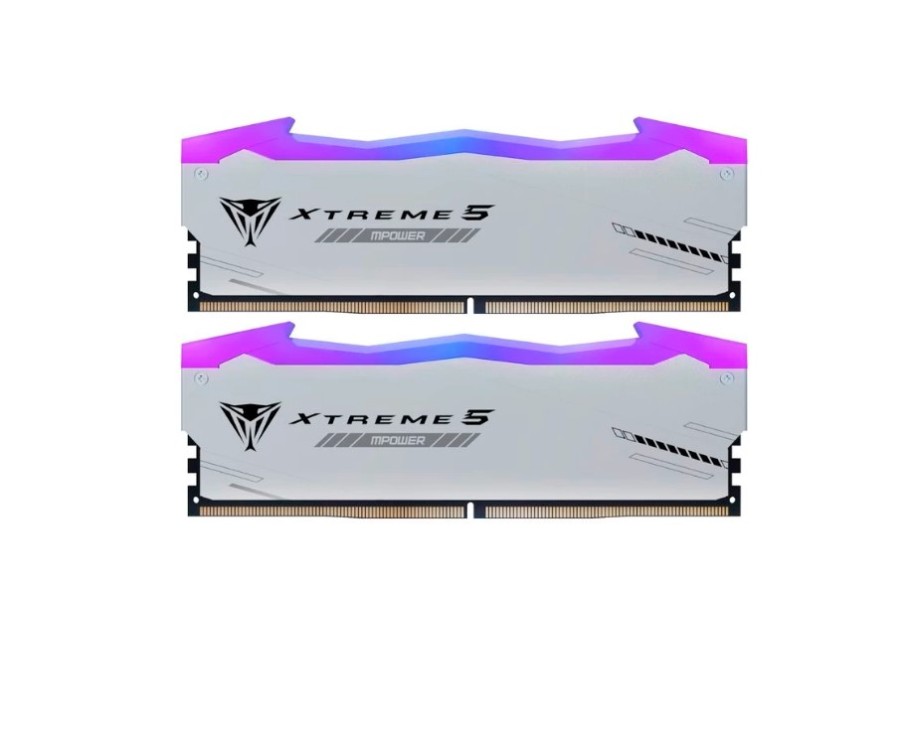 DDR5 48GB (2x24GB) PC-48000 (6000MHz) PATRIOT EP VIPER XTREME 5 RGB MPOWER PVXR548G60C30KM