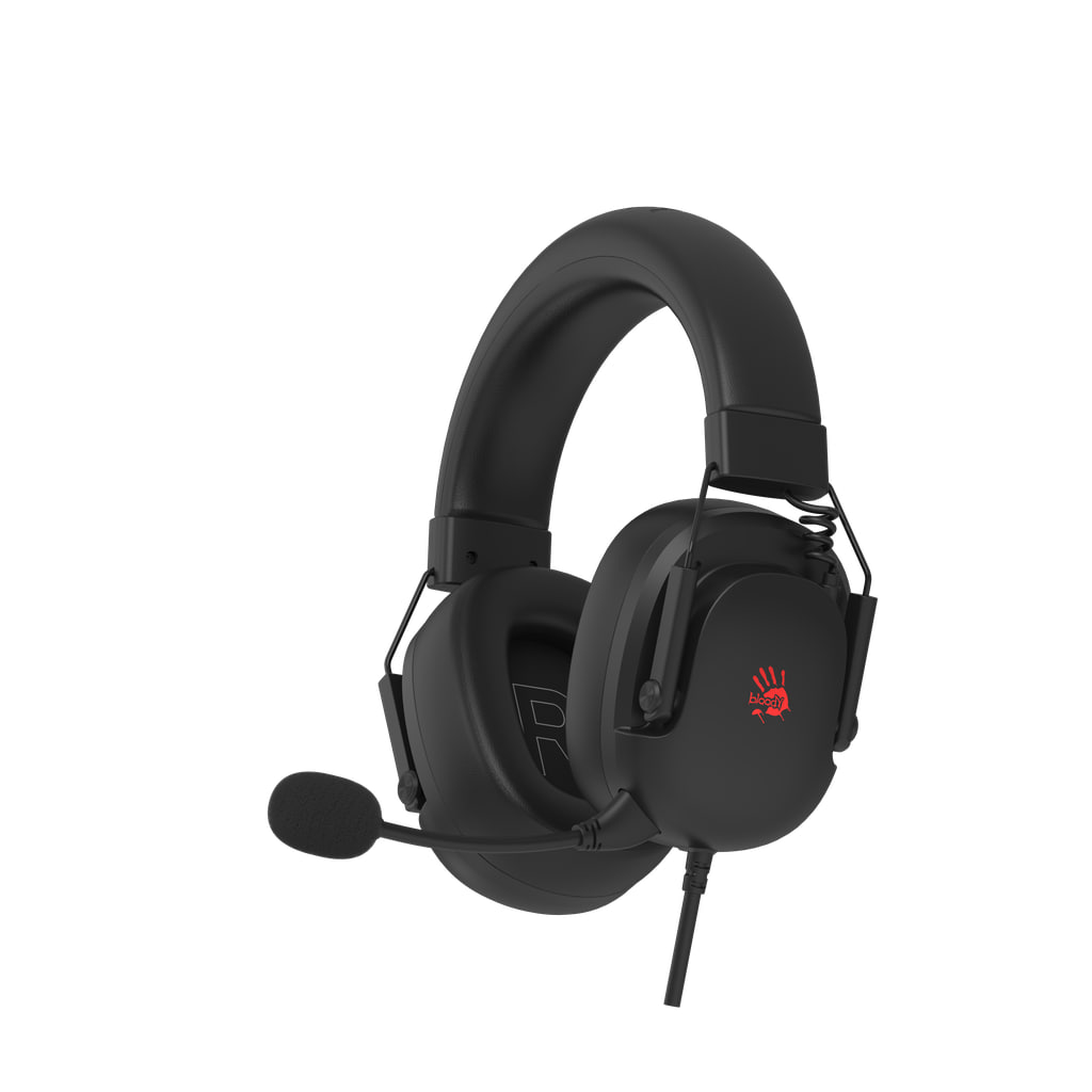 Наушники с микрофоном A4Tech BLOODY G585 7-COLOR LED Gaming 7.1 USB Black