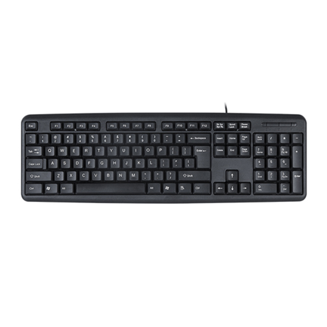 Keyboard Winstar KB-502 BLACK RUS USB