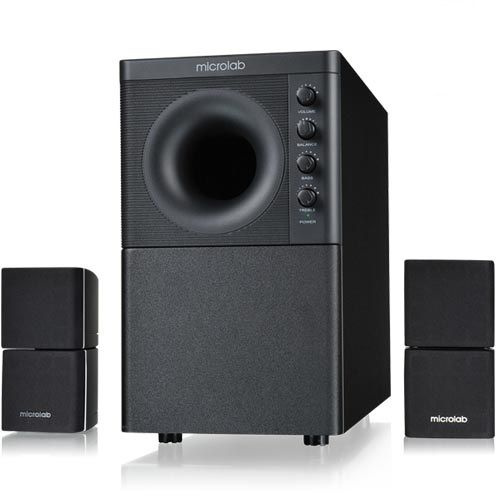 Microlab Subwoofer X3 2.1 BLACK 98W(24W*2+50W)