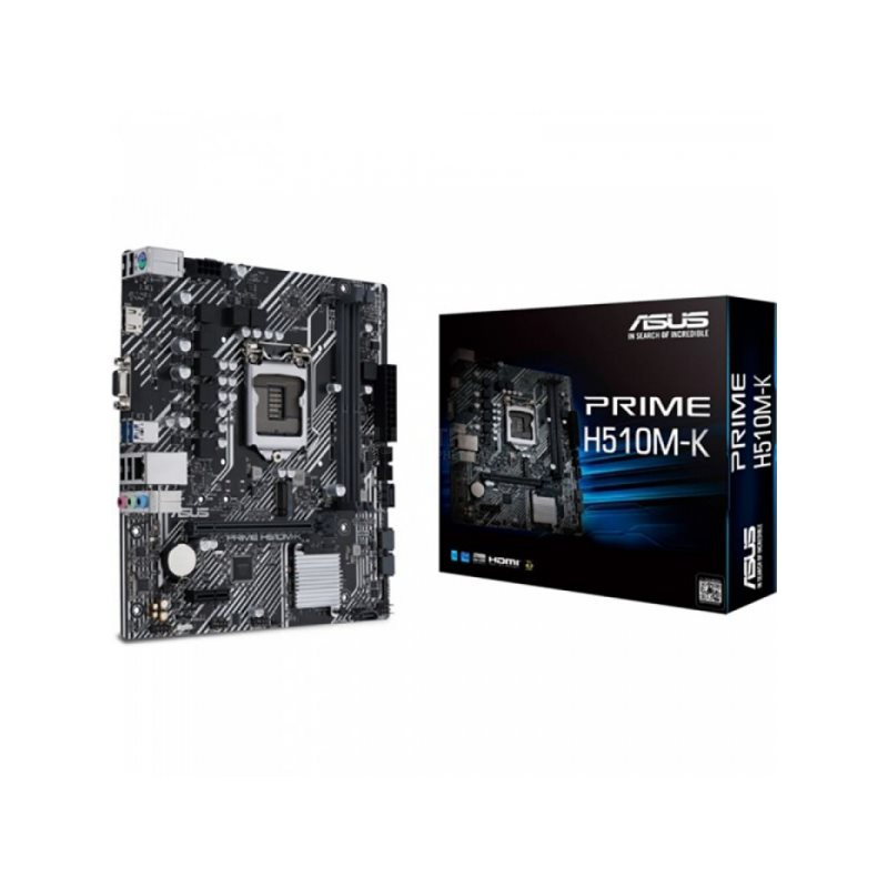 MB LGA1200 Asus H510M-R-SI,2xDDR4,10xUSB,4xSATAIII,mATX,PCIe16x,PCIE4x,VGA, HDMI