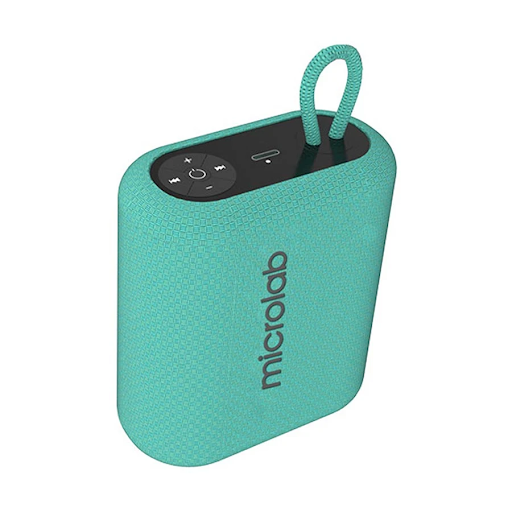 Microlab Portable Speakers BP21 GREEN 5W LED, BT,1300mAH, microSD, 3.5mm Line in, USB, Type-C Power