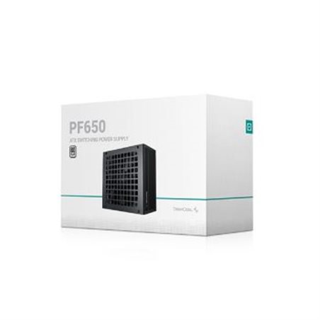 Power Unit DEEPCOOL PF600D 600W 80 PLUS certified 200-240V/ATX12V 2.3 & SSI EPS 12V Black flat