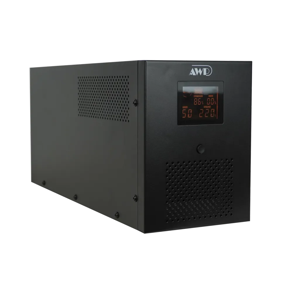 UPS AWP AID3000 LCD Screen 3000VA 162V-295V AVR 4x12V/9ah