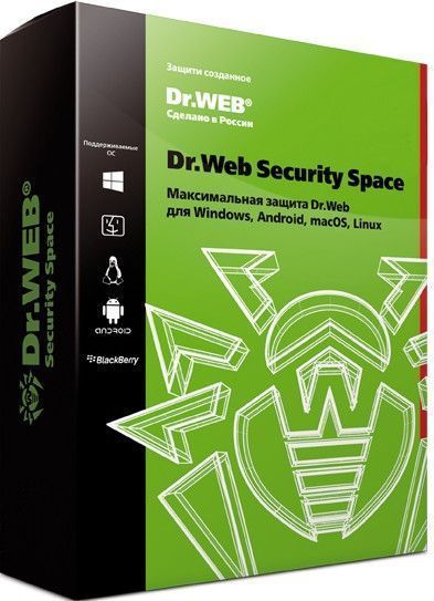 DrWEB Security Space 2пк 2года