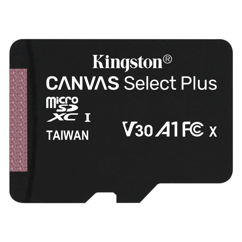 Micro Secure Digital Card (Trans Flash) 128GB HC10 KINGSTON Canvas Select Plus 100R A1 C10
