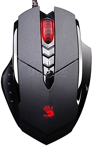 A4TECH BLOODY V7MA GAMING MOUSE METAL FEET CORE4 ACTIVE USB BLACK