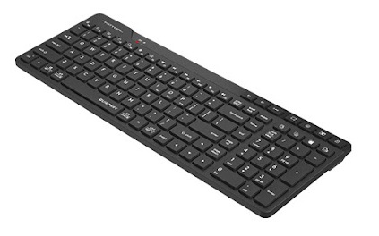 A4TECH FSTYLER FBK27C AS BLUETOOTH+2.4G WIRELESS RECHARGEABLE KEYBOARD USB BLACK US+RUSSIAN
