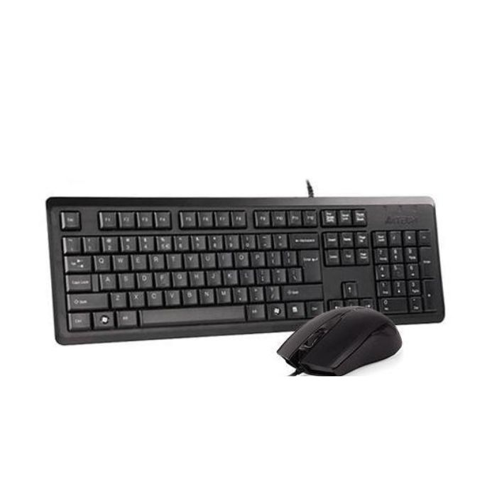 A4TECH KR-9276 (KR-92+OP-760) KEYBOARD+MOUSE SET USB BLACK US+RUSSIAN