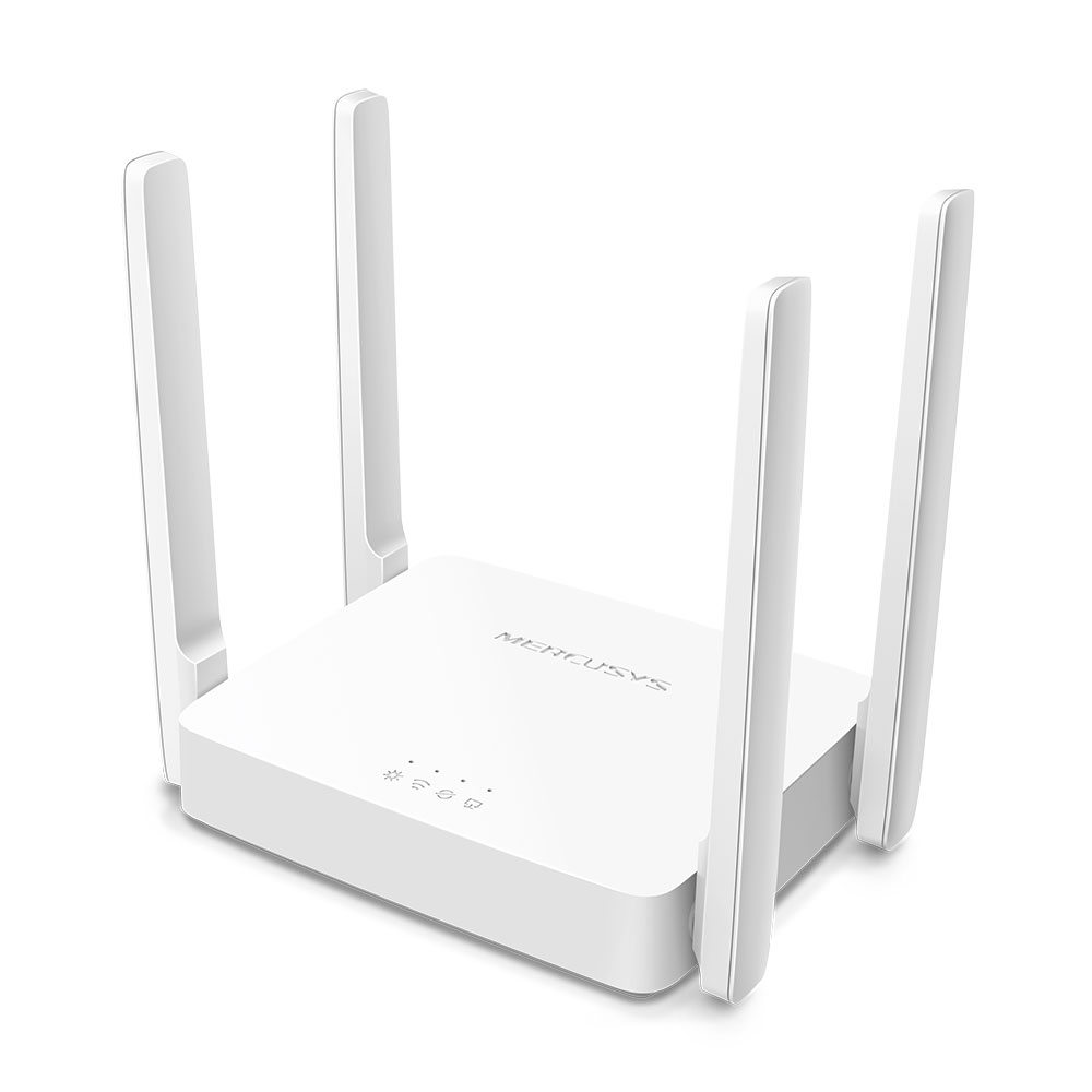 Wireless AP+Router Mercusys(TP-Link)AC10 AC1200 Dual Band Router 4-Antenna 300Mbps+867Mbps