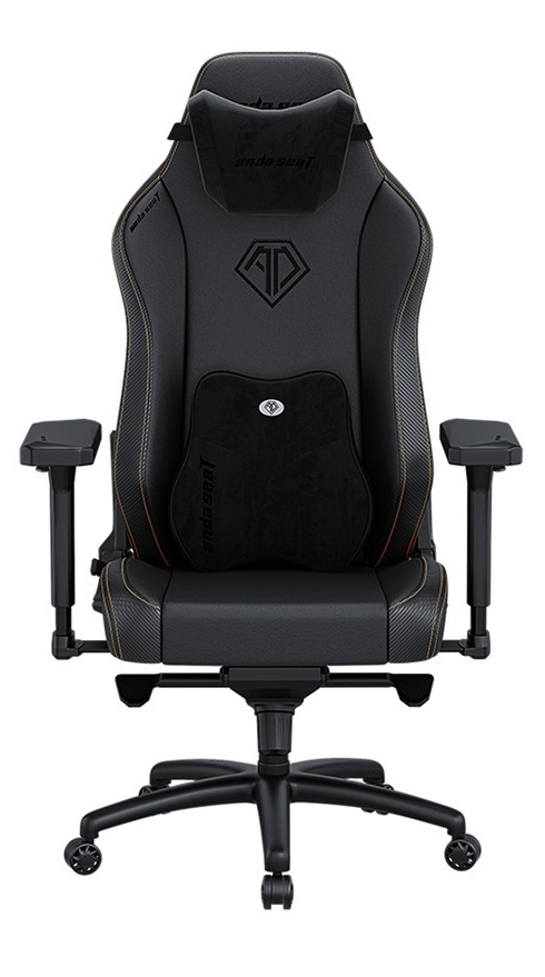 Gaming Chair AD18XL-52-B-PV/C AndaSeat Phantom 3 XL BLACK 4D Armrest 65mm wheels PVC Leather