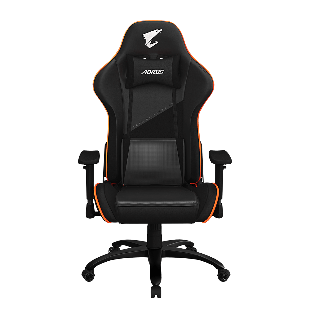 Gaming Chair AGC310 GIGABYTE BLACK 4D Armrest 65mm wheels PVC Leather
