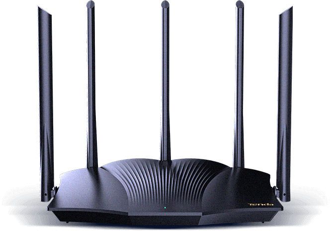 Wireless AP+Router Tenda TX12 Pro AX3000 Smart Dual Band Gigabit Router 5*6dBi Antennas 574+2402Mbs