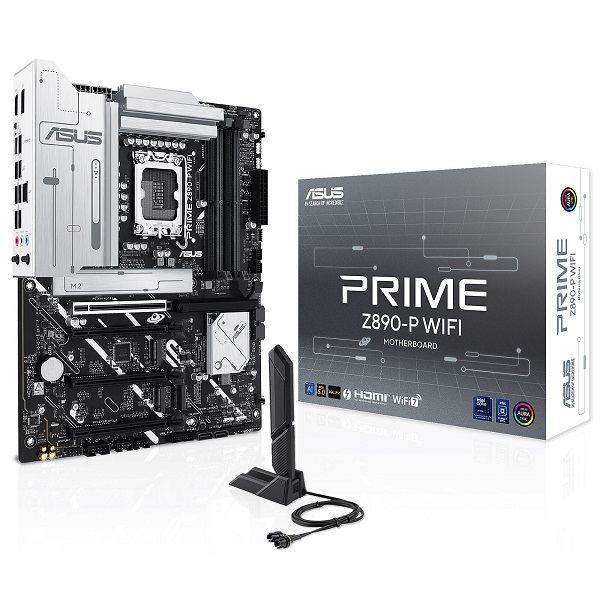 MB LGA1851 ASUS Z890-P WIFI,4xDDR5,15xUSB,ATX,M.2,1PCIe16x,2PCIe4x PCIe1x HDMI,DP