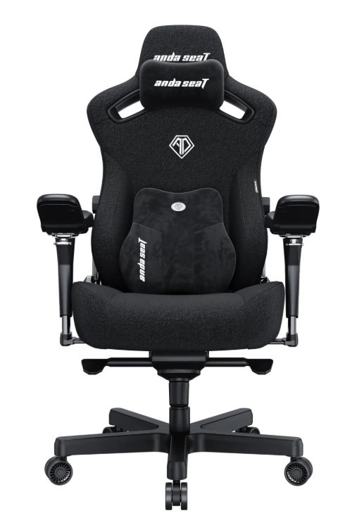 Gaming Chair AD12YDC-XL-01-B-CF-B02 AndaSeat Kaiser 3 PRO XL BLACK 5D Armrest 65mm wheels Fabric