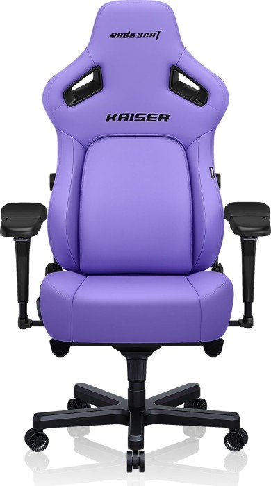 Gaming Chair AD12YDDC-L-20-V-PV/C AndaSeat Kaiser 4 L PURPLE 5D Armrest 65mm wheels PVC Leather