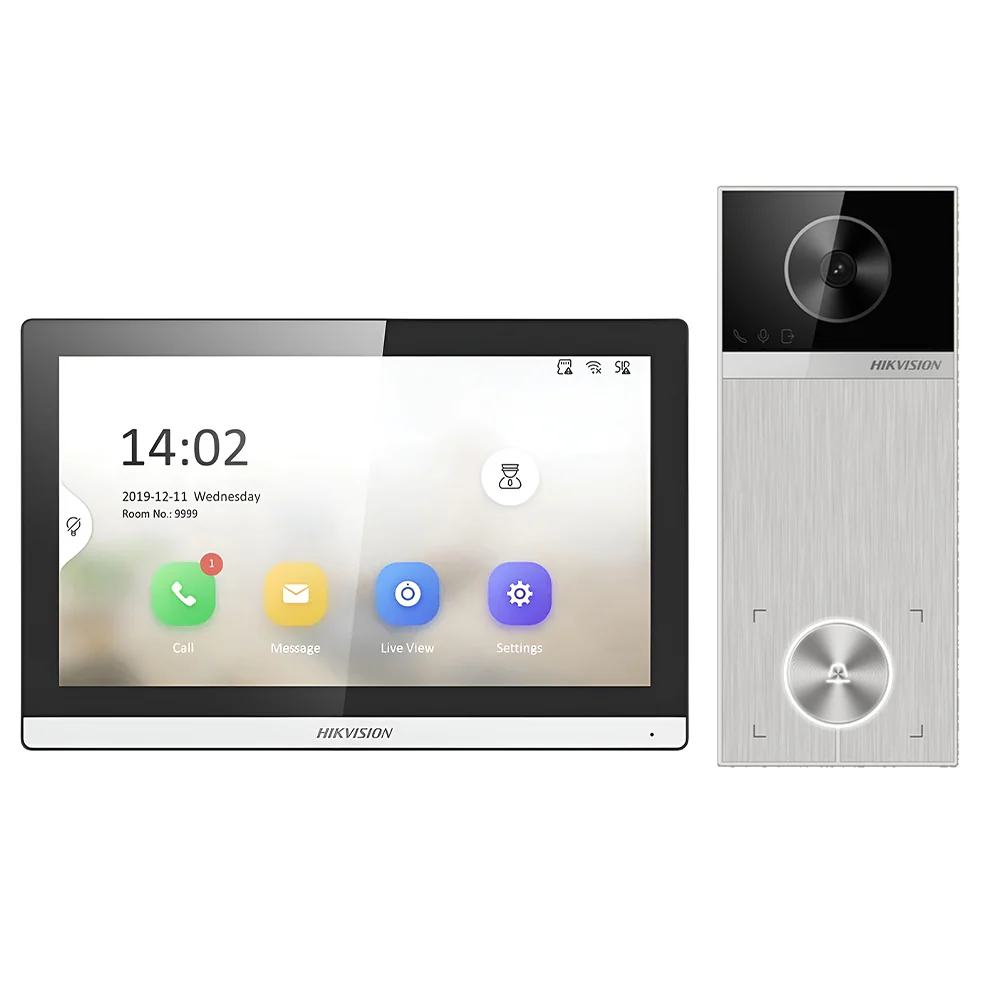 Видеодомофон HIKVISION DS-KIS611-S IP 4МП PoE