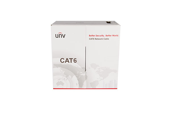 RJ- 45 Cable UTP-6e (8-жильный,медный,уличный)UNIVIEW CAB-LC3110B-E-IN Black 0,52mm (305м)