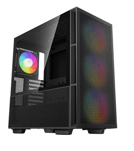 DEEPCOOL EATX CH560 w/o PSU USB3.0×2 Type-C*1 ARGB 3*140mm+1×120mm FAN (360mm Liquid Cooling ready)