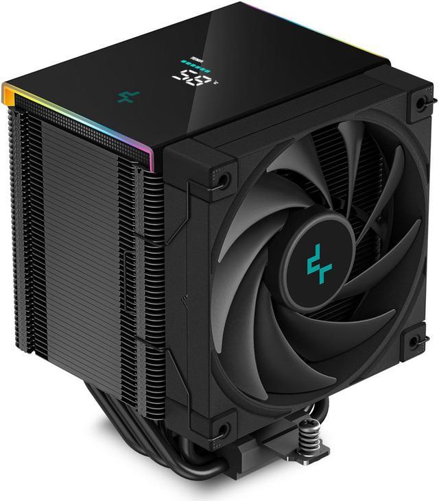 CPU cooler DEEPCOOL AK500 DIG. LGA1700/1200/115*/20*AMD 120mm BLACK PWM FDB fan,500-1850rpm,5HP