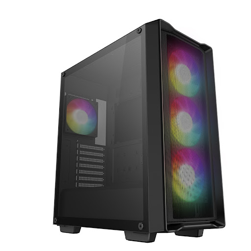 DEEPCOOL ATX CC560 MESH V2 w/o PSU USB3.0×1 USB2.0×1 4×120mm ARGB FANS