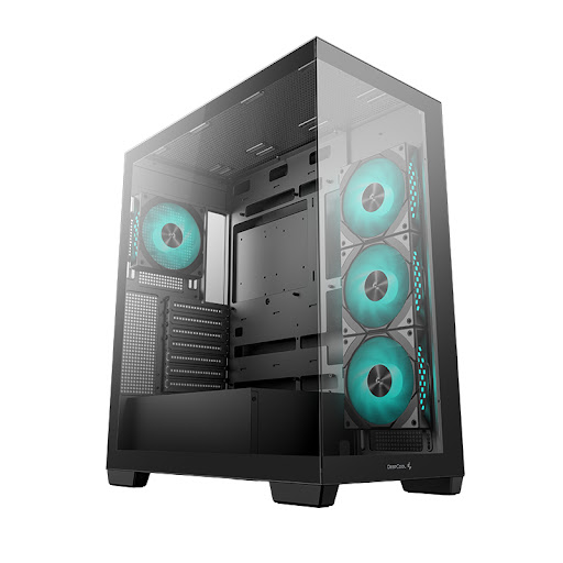 DEEPCOOL ATX CG580 4F w/o PSU USB3.0×2 Front , Type-C + 120mm*3 fans