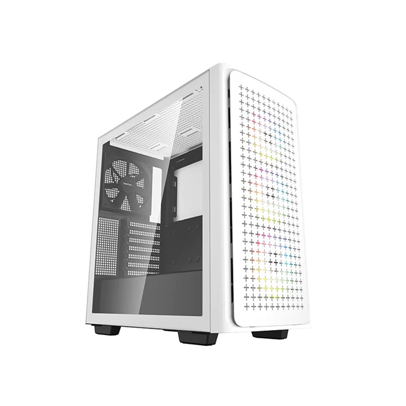 DEEPCOOL ATX CK560 WH WHITE w/o PSU USB3.0×2 Front + 140mm + 120mm*3 fans