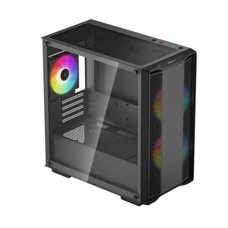 DEEPCOOL MATX CC360 ARGB w/o PSU USB3.0×2 Front + 3×120mm ARGB FANS