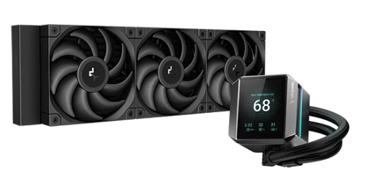 DEEPCOOL MYSTIQUE 360 120*3 PWM FAN 2.8” 640x480 TFT LCD ARGB PUMP LGA20xx/1700/1200/115*