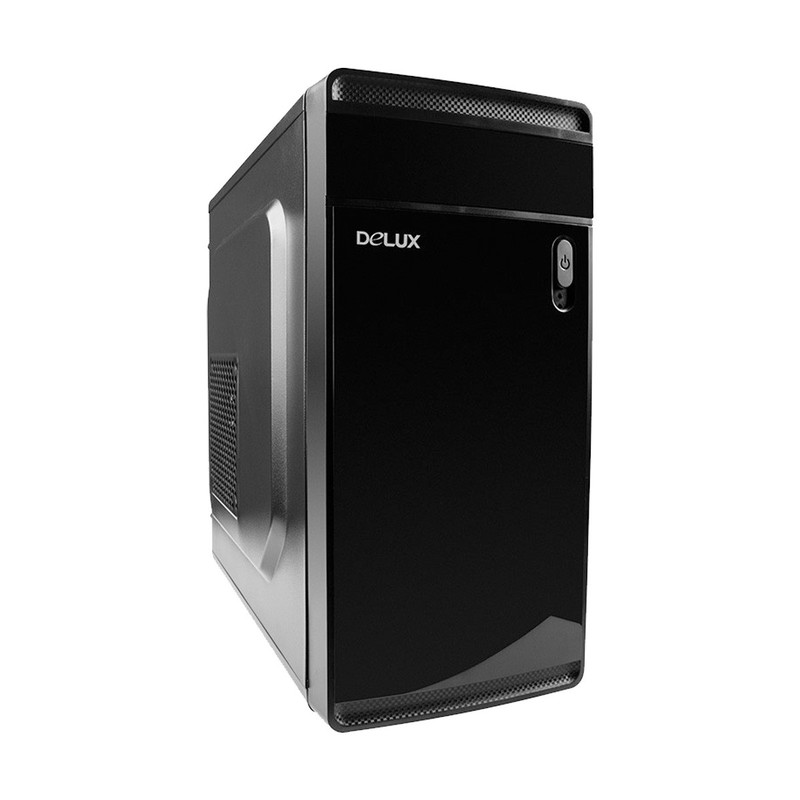 DELUX mATX DLC-J603 305*170*355mm BLACK TAC 2.0 W/O PSU