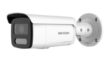 IP camera HIKVISION DS-2CD2T47G2H-LISU/SL(2.8mm) цилин,улич 4MP,IR/LED 60M ColorVu,MIC/SP,MicroSD