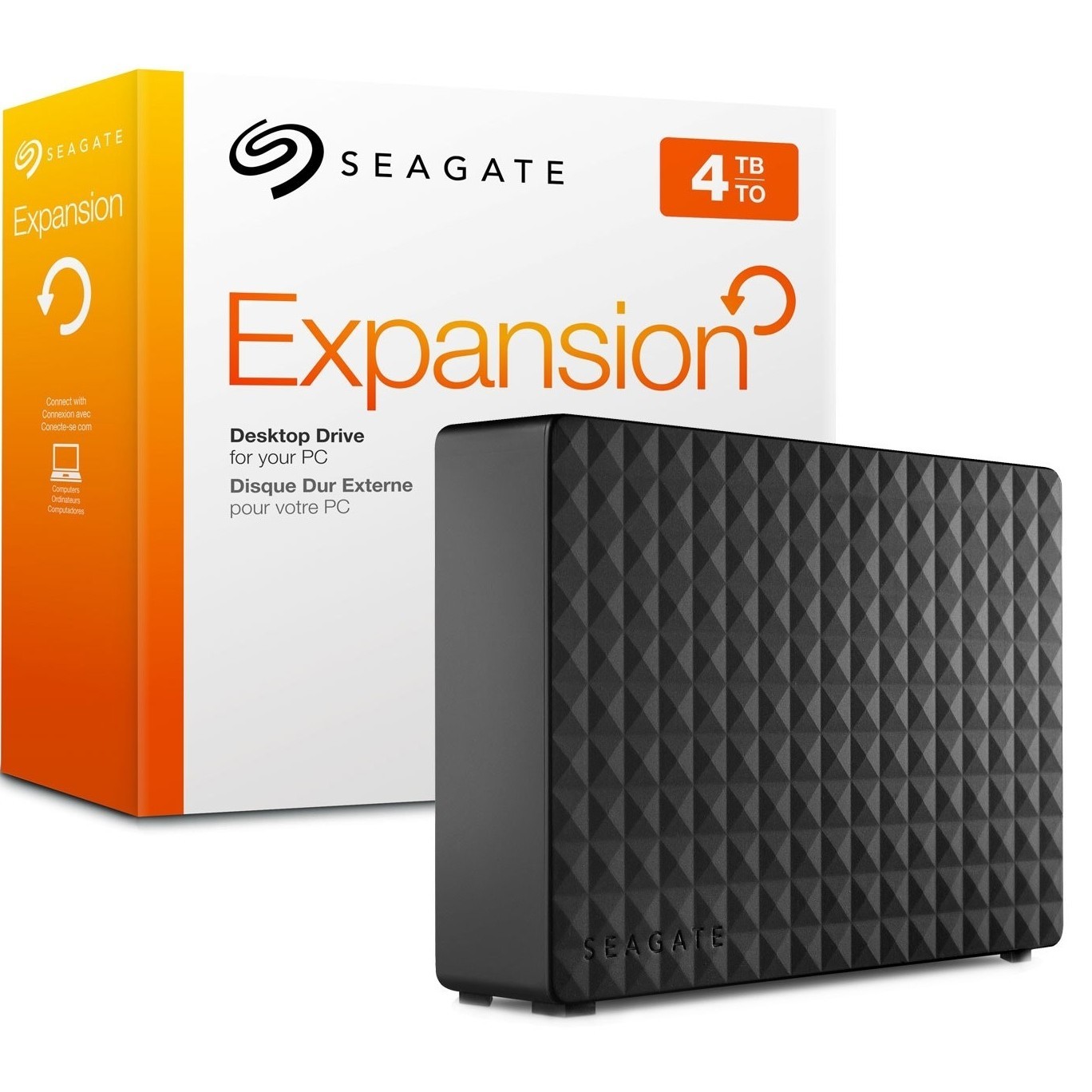 External HDD 4TB SEAGATE EXPANSION (5400RPM,USB 3.0)