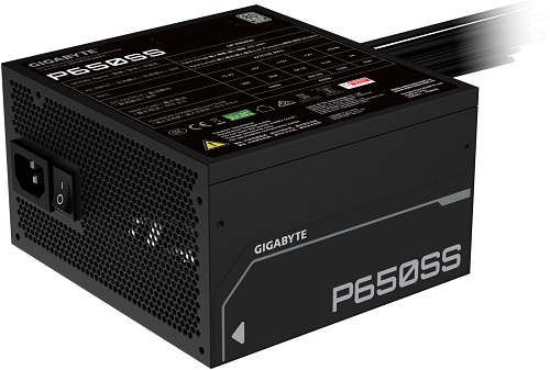 Power Unit GIGABYTE GP-P650SS 650W 80 PLUS SILVER certified 155-240V ATX