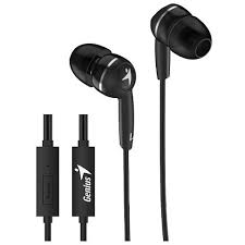Наушники с микрофоном Genius HS-M210 mobile headset, in-line controller, mic, 4-pin 3.5mm plug